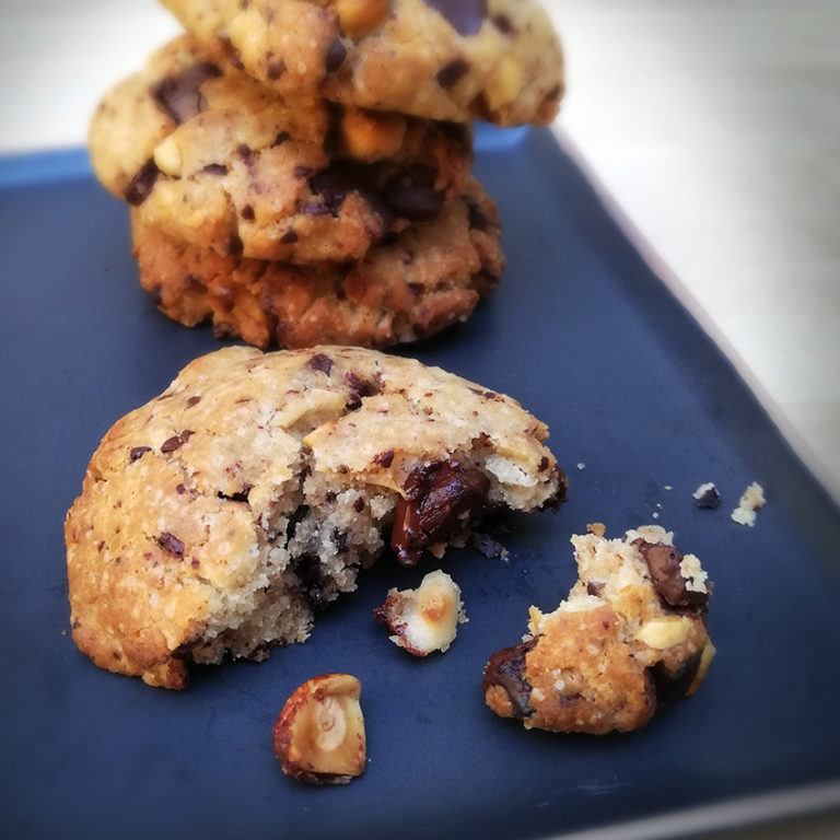 cookies choco noisettes