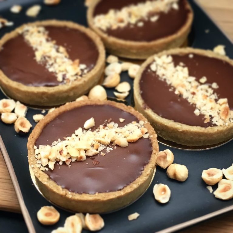 Tartelette choco noisette