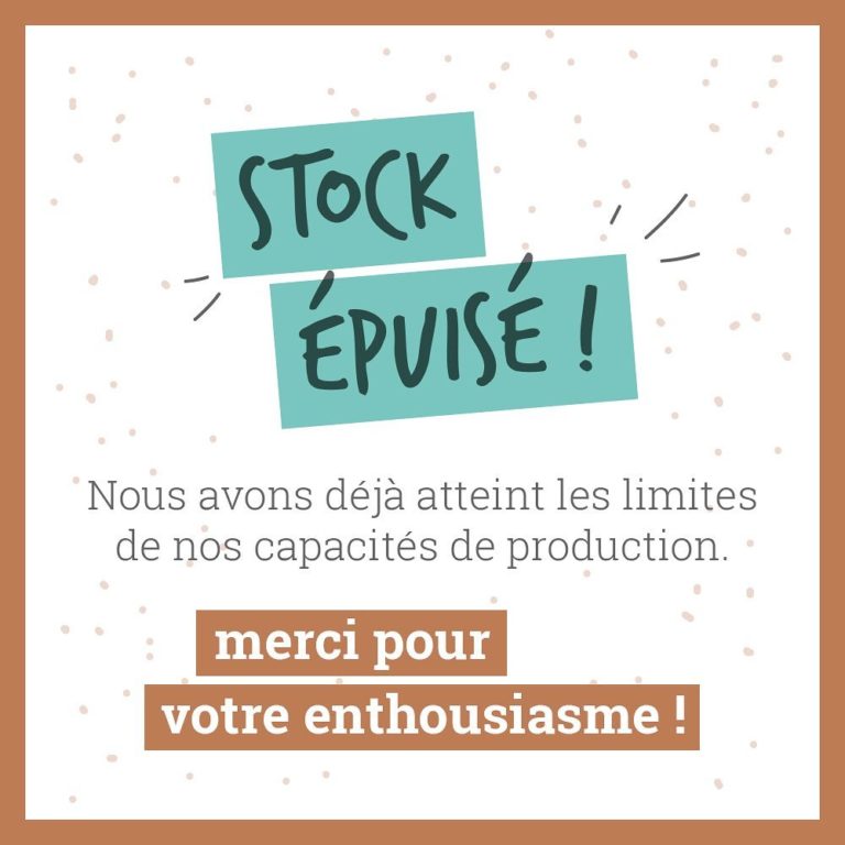 Stock bûches épuisé